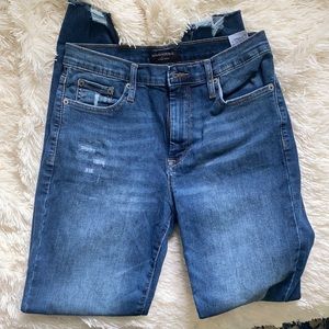 Banana republic women’s high rise skinny Jean